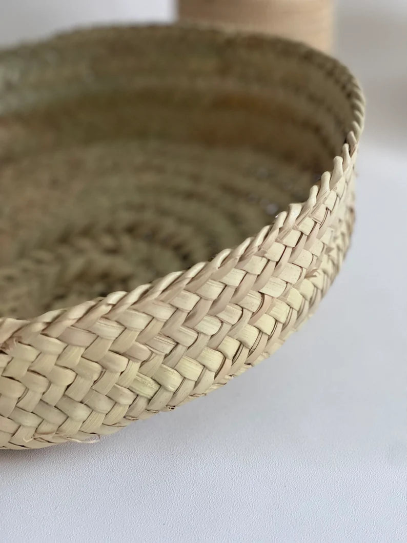 Palm Leaf Basket  K082