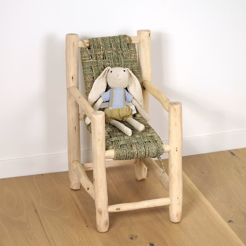 Small Wooden Armchair For Children