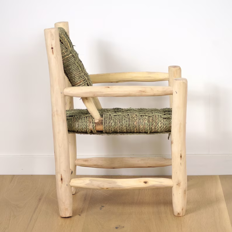 Small Wooden Armchair For Children