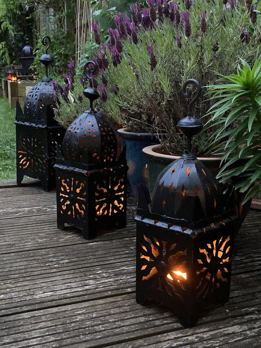 Large Classic Moroccan Candle Lantern